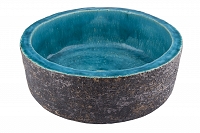 Adrianna - washbasin in the color of the sea