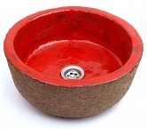 Ida - stylish red sink