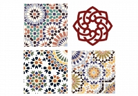 Arabic wall tiles