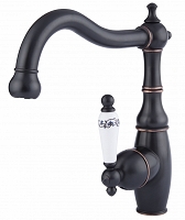 Bernardo - black tap with a white handle